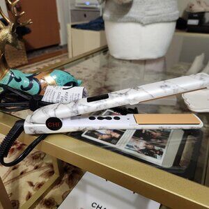 CHI Tourmaline Ceramic Flat Iron - 1" - Modern Marble